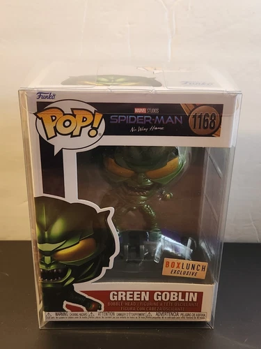 FUNKO POP  SPIDER-MAN NO WAY HOME GREEN GOBLIN (BOX LUNCH) W/PROTECTOR