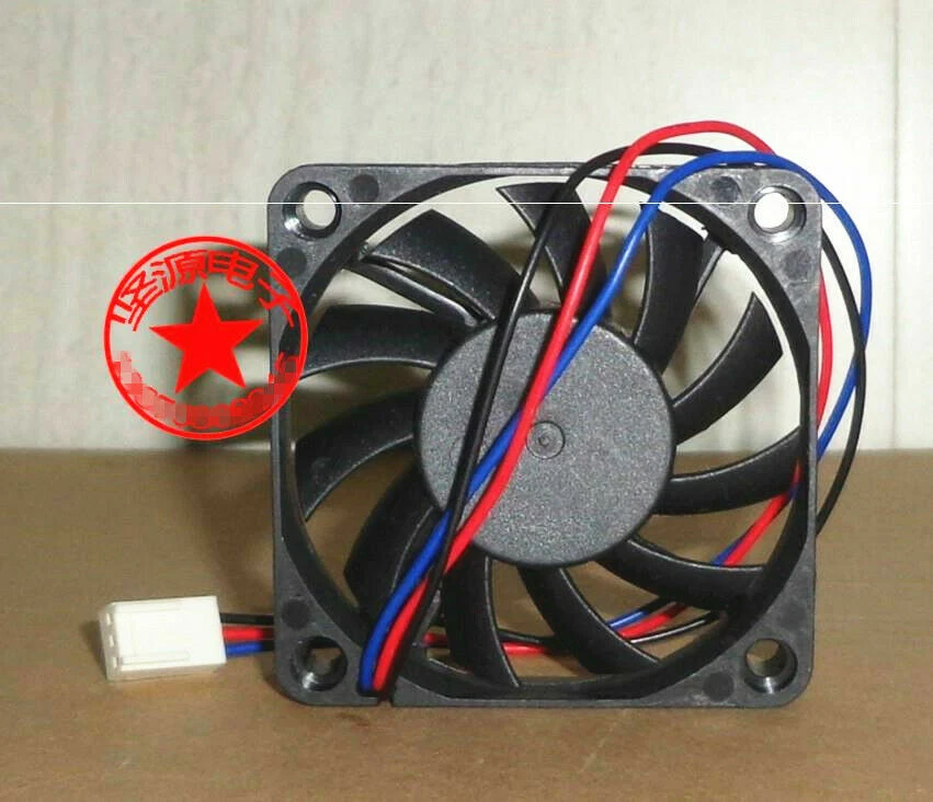 TITAN TFD-6010HH12B 6010 6CM 12V 0.22A 3-wire cooling fan - Image 2 of 2