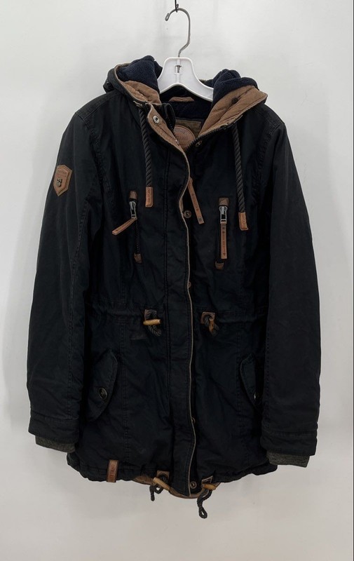 Naketano Women's Black Outdoor Jacket - Size M