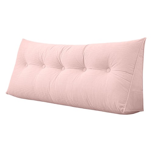 Wedge Headboard Pillow Dorm Bed Triangular Headboard Cushion 100cm - Picture 25 of 26