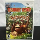 Donkey Kong Country Returns - Nintendo Wii Game/Case Working/Tested - No Manual
