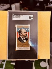 1888 W.Duke,Sons& Co.# N76 James Garfield Great Americans Graded MT A