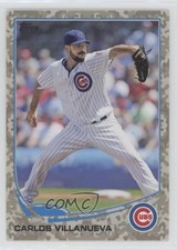 2013 Topps Update Desert Camo 24/99 Carlos Villanueva #US62 sh7