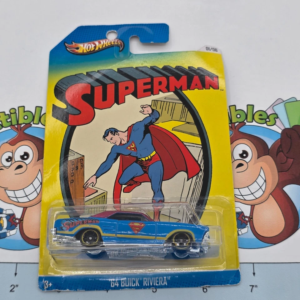 Hot Wheels Superman Series 01/06 '64 Buick Revera - Image 3 of 4