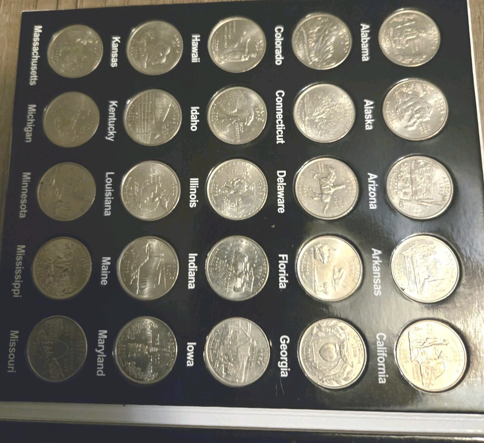 Fifty States Quarter Collection All Complete - Image 4 of 4