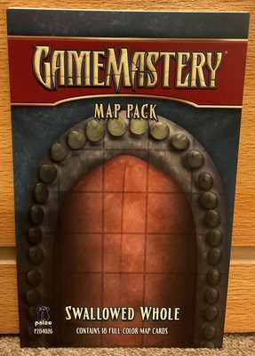 Swallowed Whole Game Mastery Map Pack Paizo RPG Dungeon Tiles D&D Pathfinder
