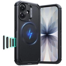 ESR for iPhone 17 Case, 7X Military-Grade Drop Protection, Shock-Absorbing Ru...