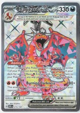 Charizard ex 215/197 Ultra Rare Obsidian Flames Pokemon Holo NM