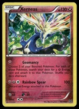 xerneas pokemon card price - Xerneas-EX (97/146) - XY [2] Breath of Life Search your deck for up to 3 basic Energy cards of different types and attach them to your Pokemon in any way you like Pokemon Vivid Voltage Xerneas #78