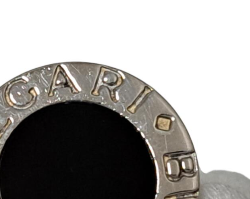 Bvlgari Cufflinks Silver x Black/ SV925 x Onyx EX condition Bvlgari Cufflinks Silver x Black/ SV925 x Onyx EX condition