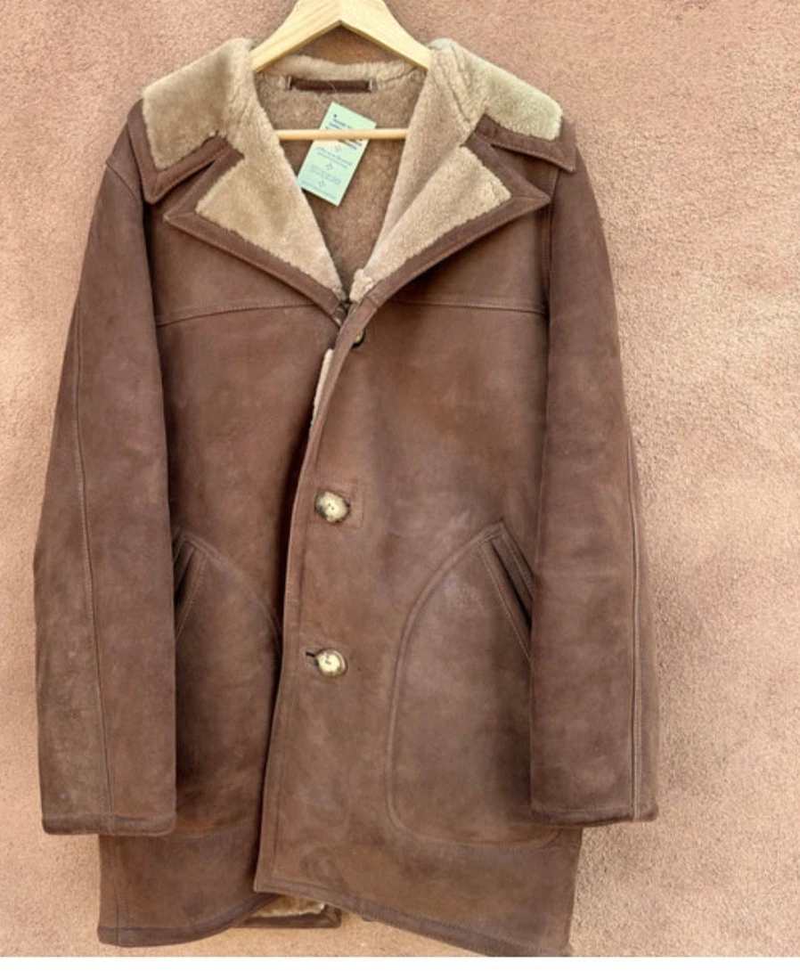 ＳＡＷＹＥＲ ＯＦ ＮＡＰＡ FS/T: Sawyer of Napa Shearling Coat Size 40 | The Fedora Lounge