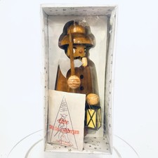 Vintage German "Night Watchman" incense smoker with Horn; Lantern and Halberd.