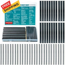 75pcs 2.54mm Male and Female Breadboard Pin Headers with Storage Case BLACK 