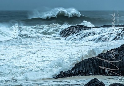 Wandbild ''Tropical Cyclone Danas'' Jeju Island, Südkorea A4 Druck