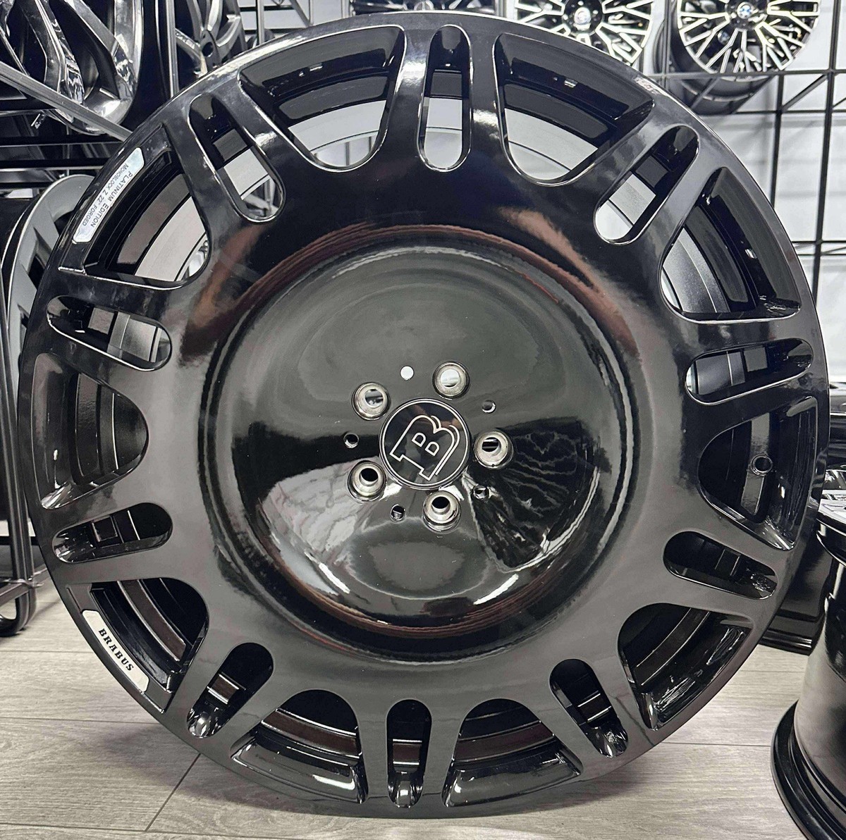 22” Inch MONOBLOCK Staggered Mercedes Brabus S Class S600 S580