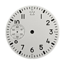 Black/White Green Luminous Watch Dial For Seagull ETA 6497 ST3600 Movement L