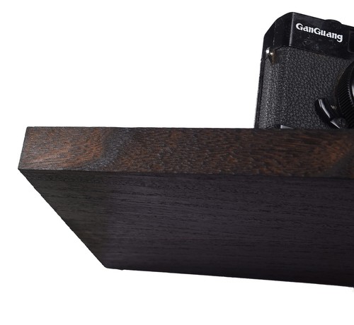 Scaffali Galleggianti in Legno per Decorazione Parete Scaffali Rustici da Parete per Camera da Letto Bagno... - Foto 6 di 7