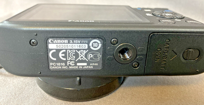 Canon PowerShot SX160 IS Black 16 MP Digital Camera 16x Optical
