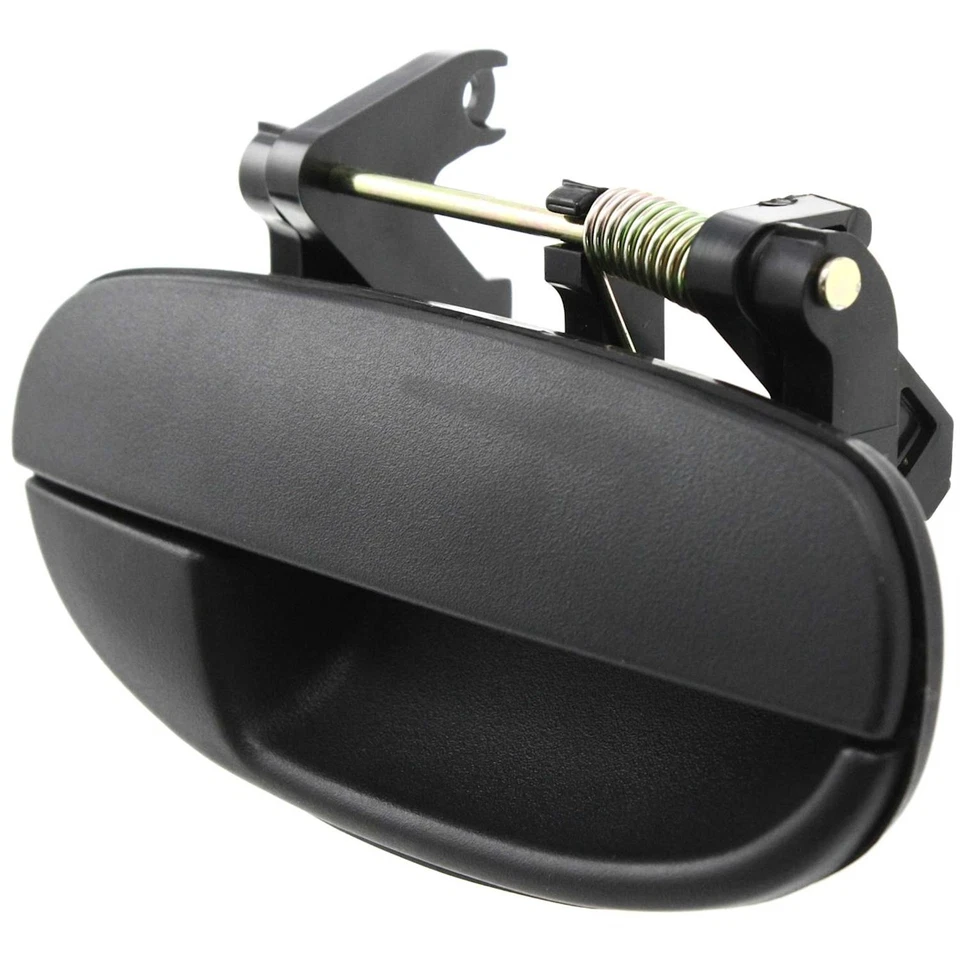 Manija de puerta exterior para Daewoo Lanos 99-2002 juego de 2 sedán trasero plástico negro Foto 4 de 4