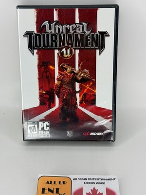 Unreal Tournament III 3 U (PC DVD, 2007) w/ Reg Card, no manual Very Good
