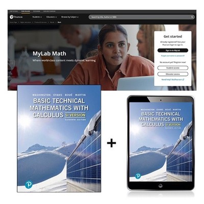 Basic Technical Mathematics with Calculus, SI Version + MyLab Math with