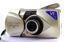  NEAR MINT Olympus Stylus mju II 115 VF 38-115mm Point Shoot Film Camera JAPAN