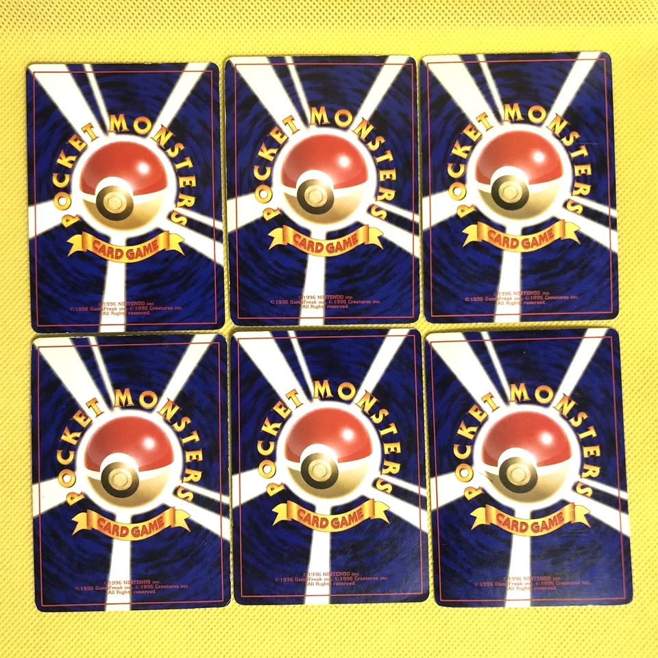 Pokemon Card Japanese【6set】Old Back Series Vintage Variety Set Holo Rare - Image 2 of 4