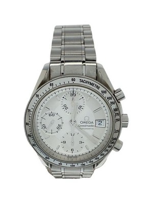 OMEGA Men's Watch Speedmaster Date ATSS 39mm Stainless Steel Silver Used