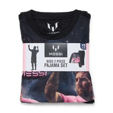 Messi Boys Long Sleeve Top and Pants Pajama Set, 2 Piece Size XS 4-5 New