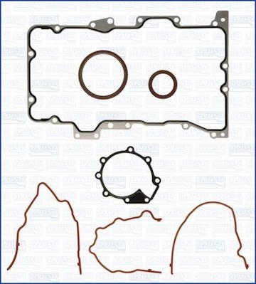 Ajusa 54113600 Dichtungssatz, KurbelgehäUse FüR Ford Ford USA Mazda-image
