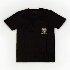 DR. MARTENS PLECTURM SKULL TEE WITH POCKET BLACK COTTON M