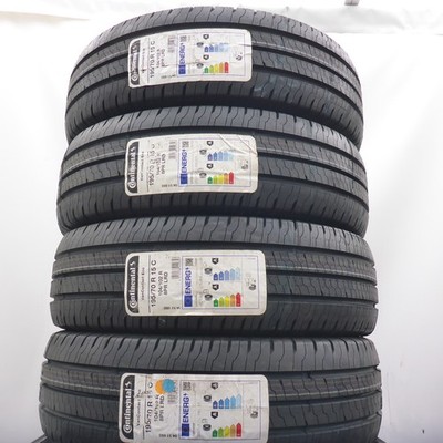 195 70 15C 4x CONTINENTAL 195/70 R15C 104/102R Sommerreifen 2021 Ungebraucht