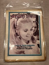 Rolling Stone Magazine #85 24 giugno 1971 Tricia Nixon Casa Bianca Copertina Romance