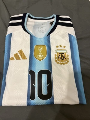 Adidas 2026 Argentina National Lionel Messi #10 Limited Jersey Size L