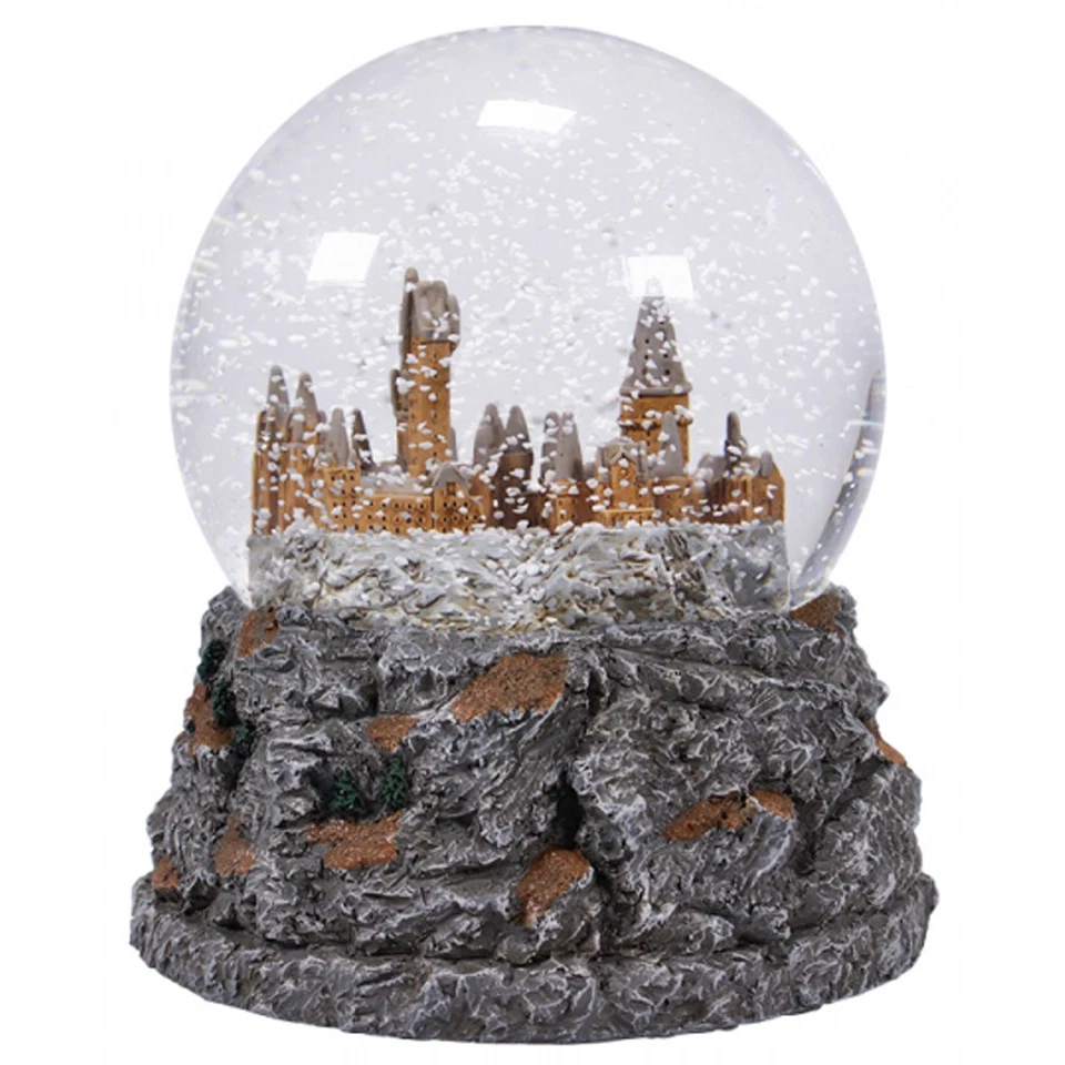 Harry Potter Snow Globe Hogwarts Castle Festive Glass Polyresin with Gift Box - Image 3 of 4