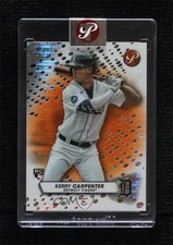 2023 Topps Pristine Orange Pulsar Refractor 5/25 Kerry Carpenter #204 06bg