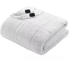 Dreamland 16698 Heated Underblanket Scandi Super King Size Dual Controls White