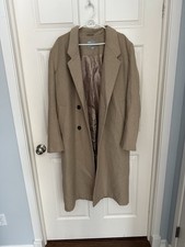 Women’s Oversized Dad Dress Trench Coat Size 10 By ASOS