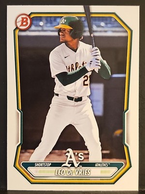 2026 Bowman Prospects #63 Leo De Vries ATHLETICS 