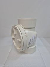 PVC Backwater Valve – 4 Inch Drain Backflow Preventer for Sewage & Rainwater