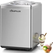 2.64 Qt Ice Cream Maker, Upgraded Fastest 250W Compressor Fully Automatic Ice Cr