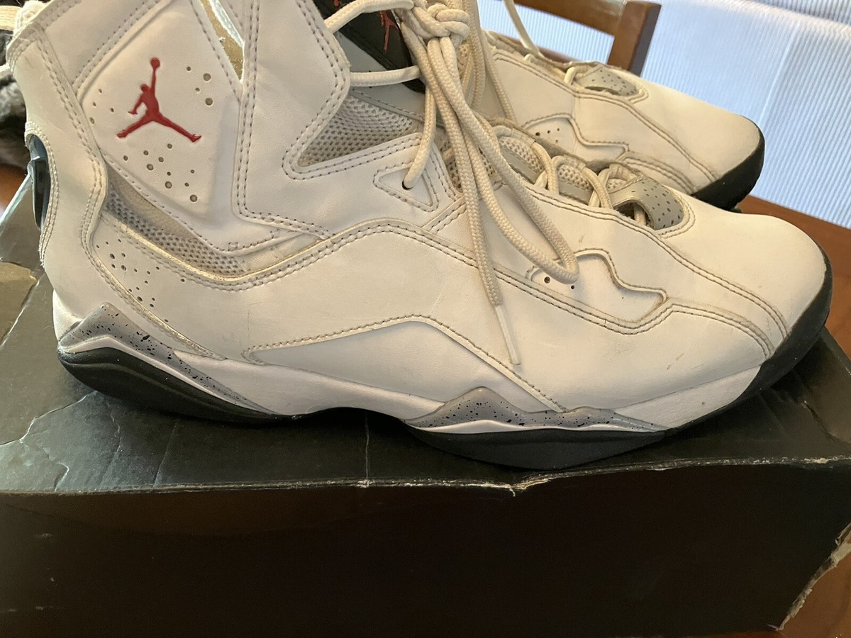 Size 10.5 - Jordan True Flight White Cement (342964-104) Jordan True Flight White Cement for Sale | Authenticity  main image 2