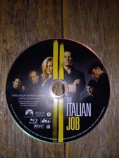 The Italian Job Blue-ray Movie Italy Gold Robbery Heist Car Chase Mark Wahlberg