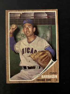 1962  TOPPS # 66 CUNO BARRAGON  C 3495