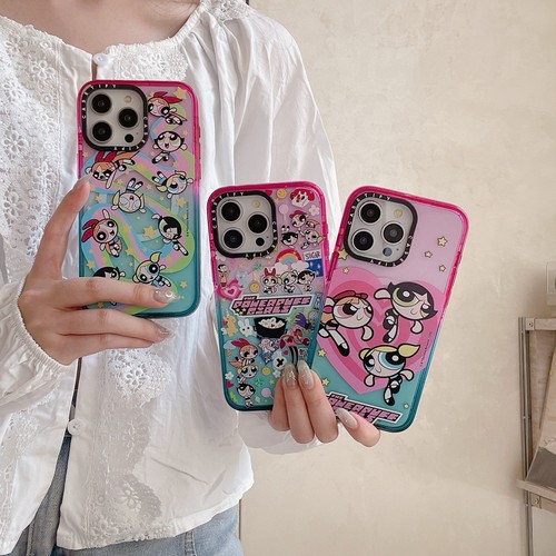 For iPhone 16 Pro Max 15 14 13 12 Cute Smiley Flower Print Magnetic Phone Case - Picture 4 of 33