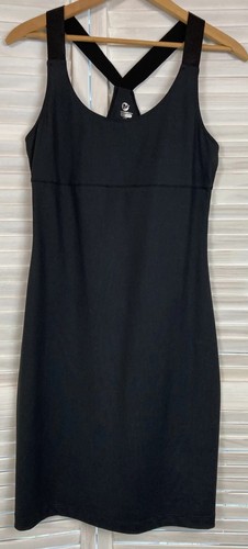Merrell Soto Wicking UPF 50+ Dress Racer Back Black Small Petite