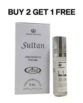 AL-Rehab SULTAN Imported ORIGINAL Floral Attar 6 ml long Lasting