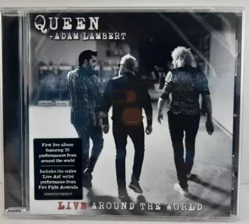 Queen & Adam Lambert Live Around the World CD Brand New Sealed
