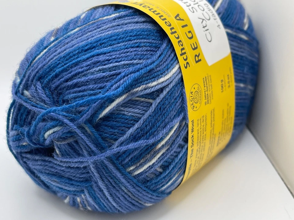 Regia 4-Ply City Streets Color Sock Yarn 02899 Patterning Wool Nylon 100gr 459yd - Image 3 of 4