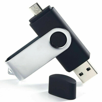32GB OTG USB Flash Drive 2 in 1 Micro USB Memory Stick Android PC Mac Daumenstift